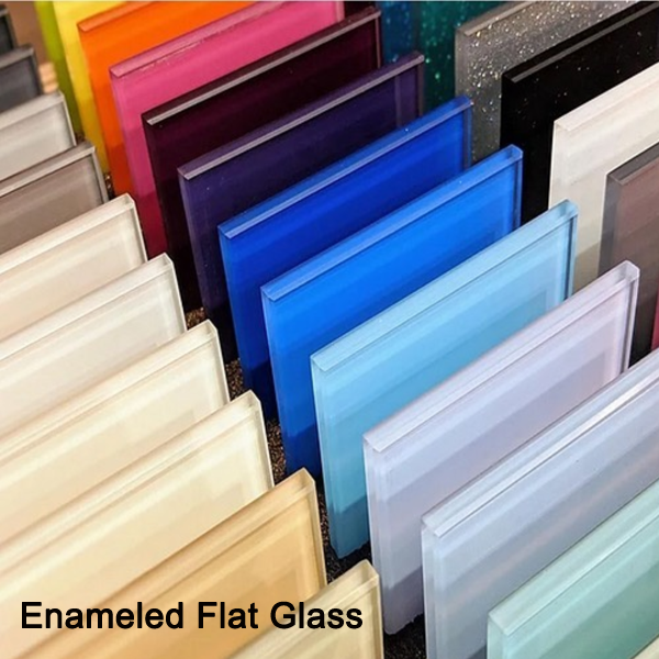 Enameled Printed Glass
